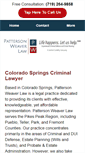 Mobile Screenshot of pattersonweaverlaw.com